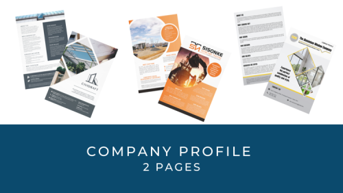 company profile 2 pages