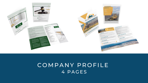 company profile 4 pages