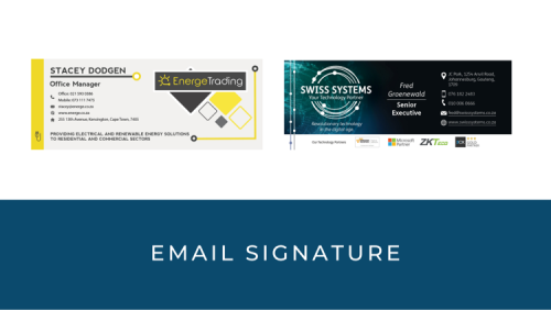 email signature